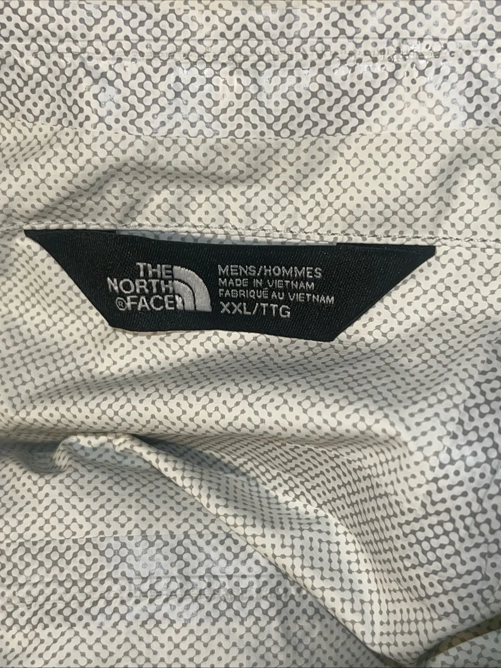 The North Face Bright Neon Yellow Hooded Rain Shell